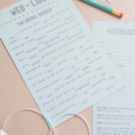 14 Free Fun And Printable Wedding Mad Libs Wedding Mad Libs