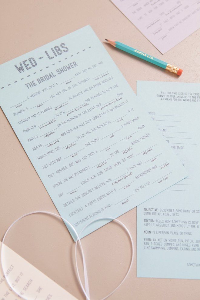 14 Free Fun And Printable Wedding Mad Libs Wedding Mad Libs