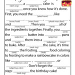 Birthday Cake Ad Libs Printable Woo Jr Kids Activities Children s