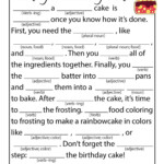 Birthday Cake Mad Libs Printable Woo Jr Kids Activities activities