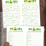 Buddy The Elf Mad Libs Christmas Movie Party Game Printable C100