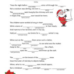 Christmas Mad Libs Printable Teach Me I m Yours