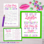 Custom Love Story Wedding Mad Libs Printed Or Printable This Game