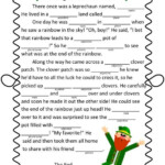 Deeder Do Leprechaun Mad Lib FREEBIE St Patricks Day Crafts For Kids