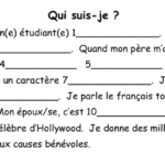 First Day Of Class Mad Libs Activity En Francais Classe