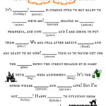 Free Halloween Printables Halloween School Halloween Mad Libs