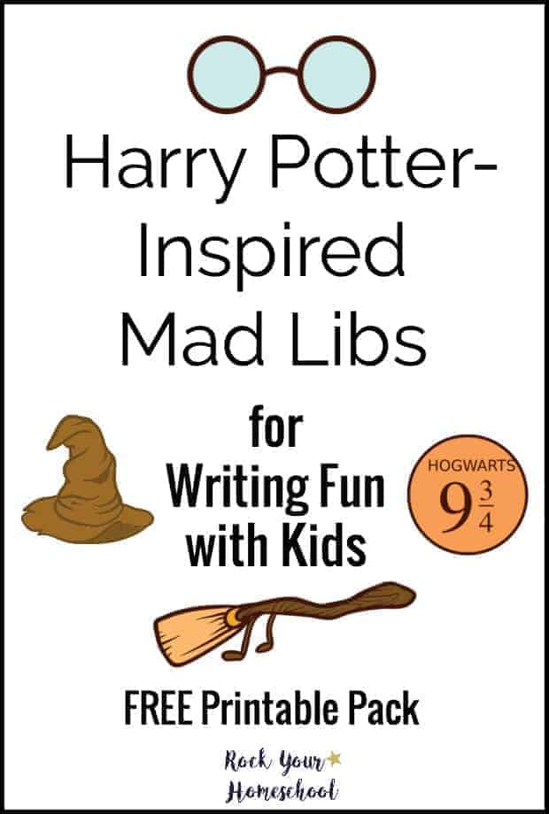 Free Harry Potter Inspired Mad Libs For Writing Fun Activities