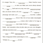 Funny Mad Libs Mad Libs Funny Party Games