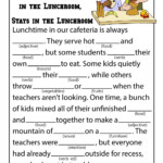 Funny Worksheets Printable Mad Libs Ronald Worksheets