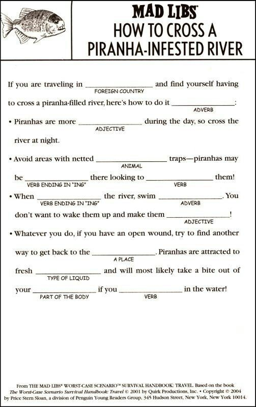 Image Result For Most Popular Mad Libs For Teens Mad Libs Printable 