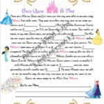 Instant Download Disney Princess Baby Shower Mad Libs Baby