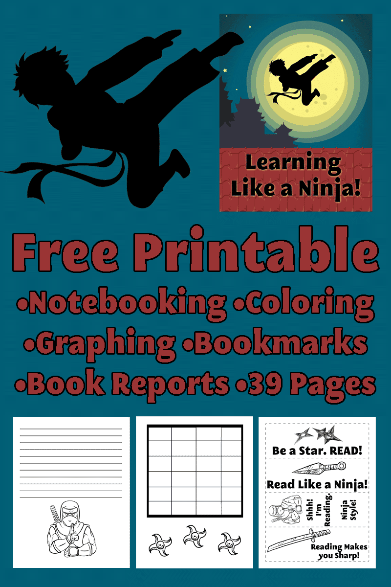 Learning Like A Ninja Free Printable Set