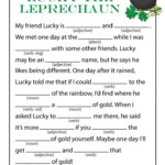 Lucky The Leprechaun Adlibs Woo Jr Kids Activities Children s