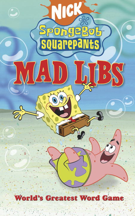 Mad Libs SpongeBob SquarePants Mad Libs Paperback Walmart 