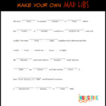 Make Your Own Mad Libs The Inquisitive Mom