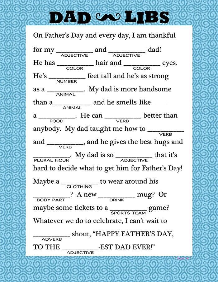 Pin By April Dikty Ordoyne On Mad Libs Diy Father s Day Gifts 