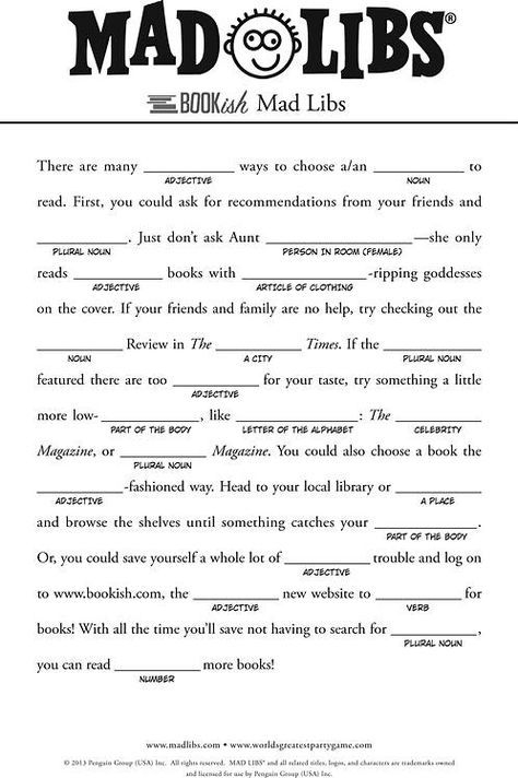 Church Mad Libs Printable - Printable Mad Libs