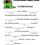 Preschool Mad Libs FREE Printable nikkishappynook Kids Mad Libs