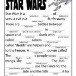 Star Wars Fill In The Blank Mad Libs Woo Jr Kids Activities In 2020