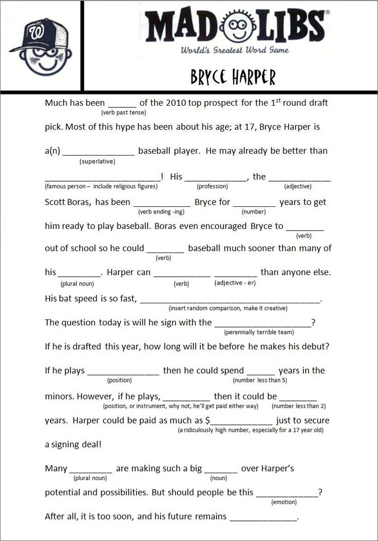 The 25 Best Mad Libs For Adults Ideas On Pinterest Mad Libs Game 