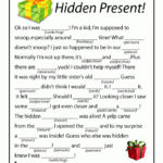 This Holiday MadLibs Is A Fun Thing For Kids To Do While Waiting There